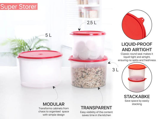 Tupperware Super Storer Series